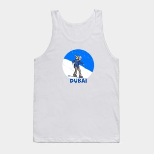 Snowboard in Dubai Tank Top